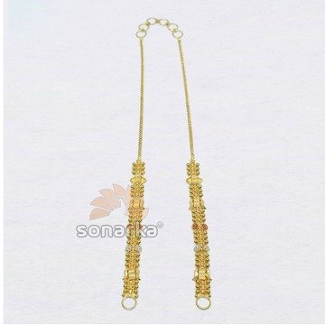 Gold ear chain design clearance with price