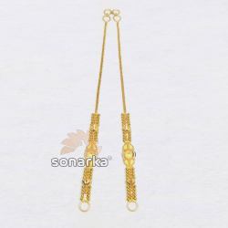 Gold Ear Chain Kanser by 