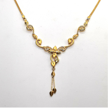 916 Gold Necklace Set SK-N007 by 