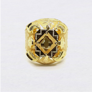 Lightweight Nazrana Gold Ring For Men by 