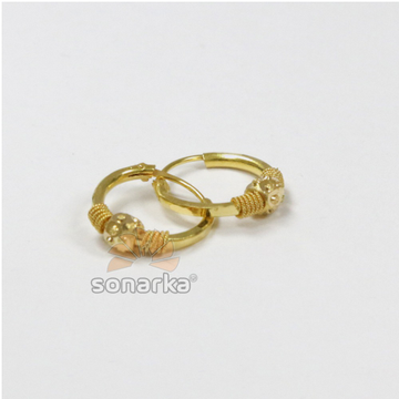 916 gold ladies fancy kadi earrings by sonarka by 