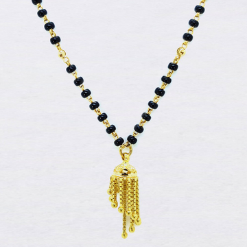 916 gold black beads dokiya mangalsutra sk-m001 by 