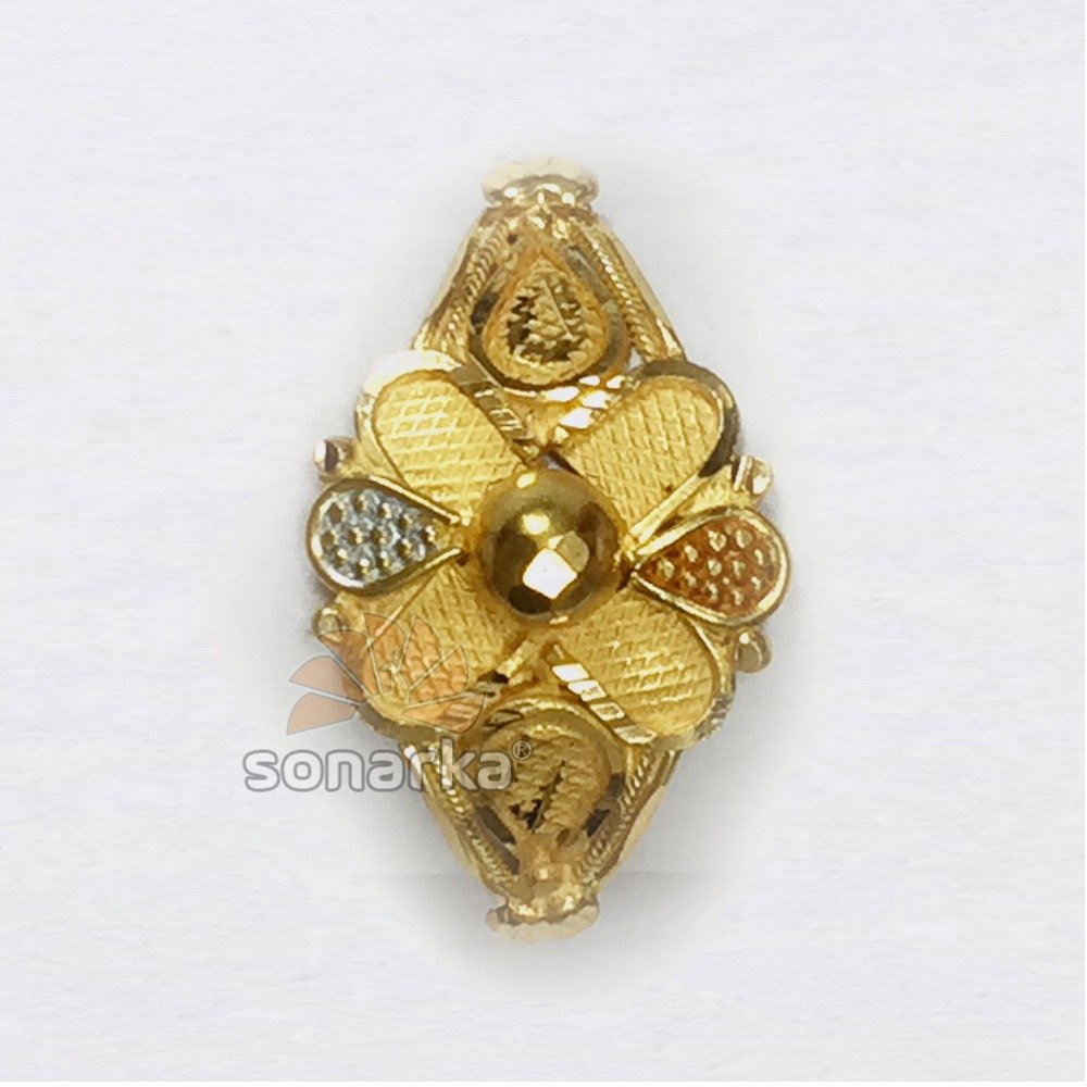 916 Hallmarked Yellow Gold Ladies Rings in Wholesale