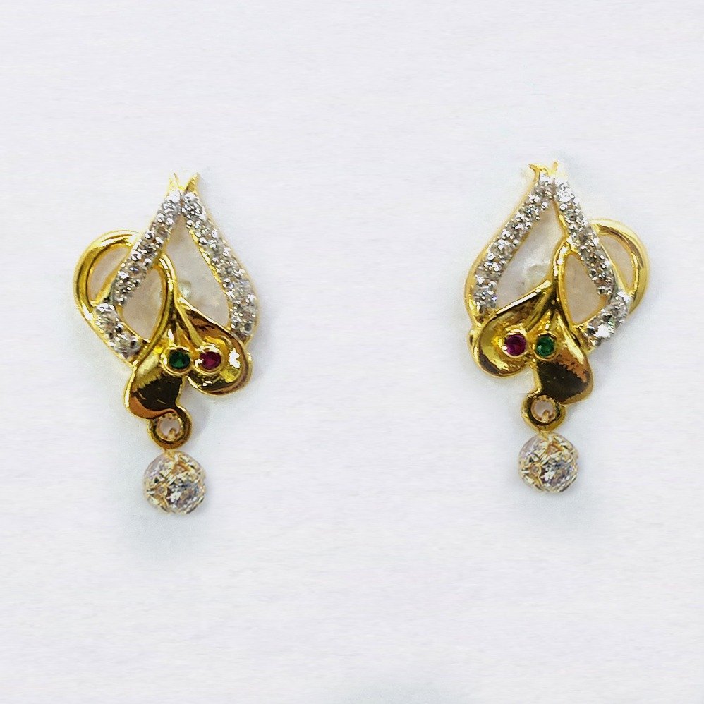 916 gold cz pendant set sk-ps004