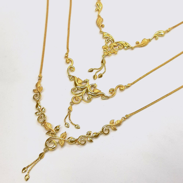 Gold Necklace Dokiya Set by 